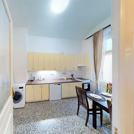 Privatunterkunft 14a Charm Wenceslas Square With Shared Kitchen And Bathroom *
